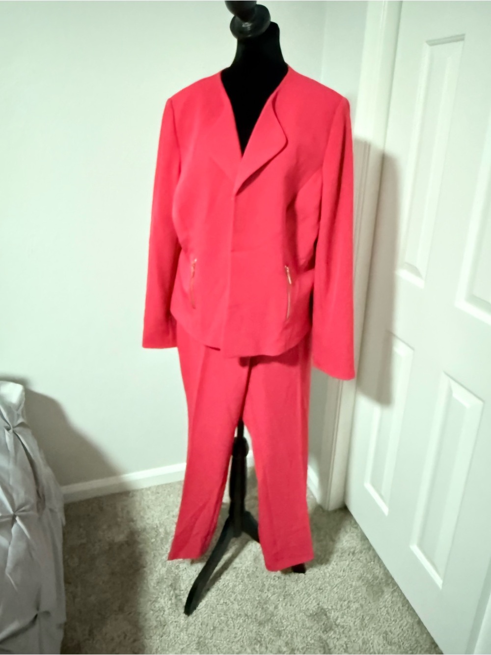Preston & York Hot Pink Tailored Blazer and Pants